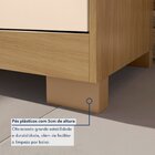 Armário Multiuso Ripado 2 Portas Cabideiro Organizador Vassou