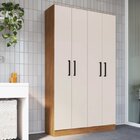 Armário Multiuso Rivera 4 Portas Freijó/off White