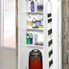 Armário Multiuso Roma 2 Portas 3 Prateleiras Branco