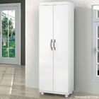 Armário Multiuso Roma 2 Portas Com Chave Branco