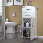 Armário Multiuso Salão De Beleza Utensílios 2 Gavetas