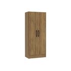 Armário Multiuso Sapateira 136x56,5x34cm Nogueira