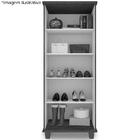 Armario Multiuso Sapateira 1 Porta Com Espelho 00703502 Lpa