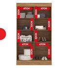 Armário Multiuso Sapateira 4 Portas Formosa  Amendola Touch/o