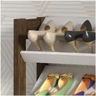 Armário Multiuso Sapateira Az1025 Branco/nogal