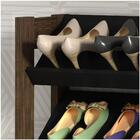 Armário Multiuso Sapateira Az1025 Preto/nogal