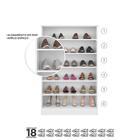 Armário Multiuso Sapateira Bella Branco - Phoenix