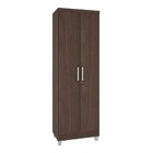 Armário Multiuso Sapateira Com Chave E Prateleiras Tabaco