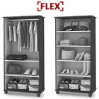 Armário Multiuso Sapateira Com Malbec Off White