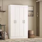 Armário Multiuso Sapateira Formosa 4 Portas Branco Tana Decor