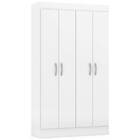 Armário Multiuso Sapateira Formosa 4 Portas Branco Tana Decor