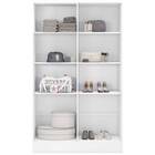 Armário Multiuso Sapateira Formosa 4 Portas Branco Tana Decor