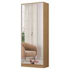 Armário Multiuso Sapateira Grife Com Espelho 2 Portas Amendol