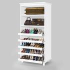 Armário Multiuso Sapateiro Com 6 Prateleiras Deslizantes + 2