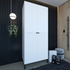 Armário Multiuso Soho 4 Portas Branco - Falkk