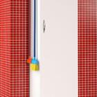 Armário Multiuso Super Branco 1 Porta 4 Rodinhas