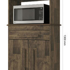 Armário Multiuso Toronto Amadeirado - Rv Móveis