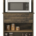 Armário Multiuso Toronto Amadeirado - Rv Móveis