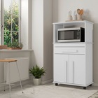 Armário Multiuso Toronto Branco - Rv Móveis