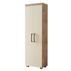 Armário Multiuso Turim Amêndoa/off White