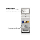 Armário Multiuso Uruguai 2 Portas 4 Prateleiras Notável - Bra