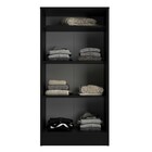 Armário Multiuso Vaticano 2 Portas Preto - Móveis Sim