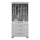 Armário Multiuso Verona 2 Portas Ipê/off White