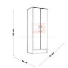 Armário Multiuso Viena 2 Portas Demobile