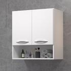 Armário Nicho 2 Portas Aéreo Caixa Decorativa 60cm