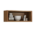 Armário Nicho Para Cozinha 1 Porta Basculante Letícia Chf