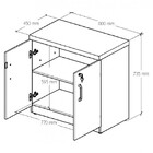 Armário Office Baixo Web Office