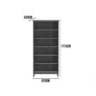 Armario Organizador 2 Portas C/espelho Prata Freijo 2802f - F