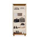 Armário Organizador 2 Portas Lens Malbec Off White