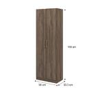 Armário Organizador 2 Portas Madeira Clara Carraro