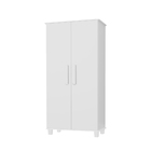Armário Organizador 2 Portas Nicolau Branco G37 - Gran Belo