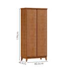 Armario Organizador 2 Pt Mdf 179x83 Cm 2812 Milani Store