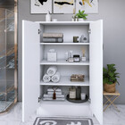 Armário Organizador De Roupa 4 Prateleiras Com Puxador