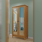 Armário Organizador Decorativo Every Madeira 2 Portas Com Esp