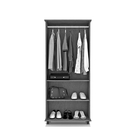 Armário Organizador Lisboa 2 Portas Jacarandá