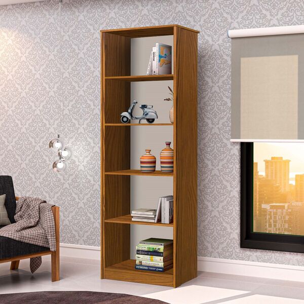 Armário Organizador Livreiro 4 Prateleiras Office Escritório