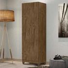 Armário Organizador Multiuso Castanho Wood Kevo Shop Jm