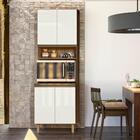 Armário Organizador Para Lavanderia 100% Mdf Carvalho Rústico