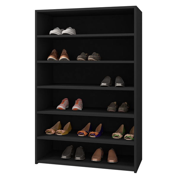 Armário Organizador Sapateira Multiuso Laís 5 Prateleiras Pre