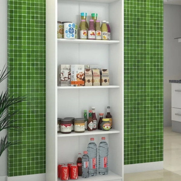 Armário Organizador Serviço S/ Portas Para Cozinha