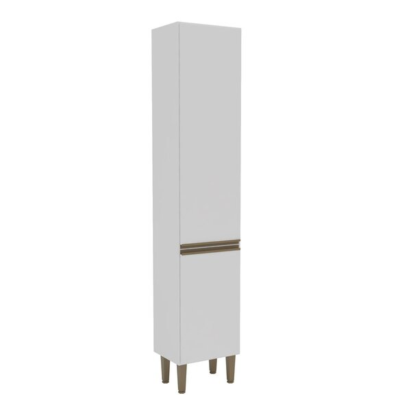 Armário Paneleiro 40cm Com 2 Portas 2417 Branco