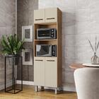 Armario Paneleiro 4p 197x60 Cm Mara Mobbs