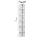 Armário Paneleiro De Canto Aberto Em Aço Bella Bertolini Bran