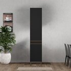 Armário Paneleiro Simples Sabrina Preto