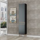 Armário Paneleiro Simples Sabrina Preto