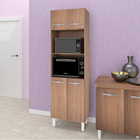 Armário Paneleiro Torre Quente De Cozinha 4 Portas Mara Savan